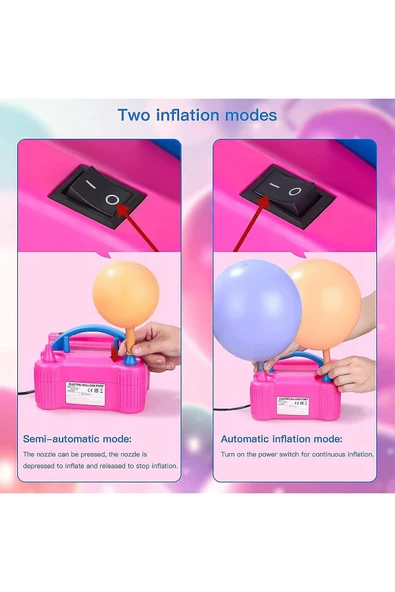 eryvon Elektrikli Balon Şişirme Makinesi ürün görseli 1