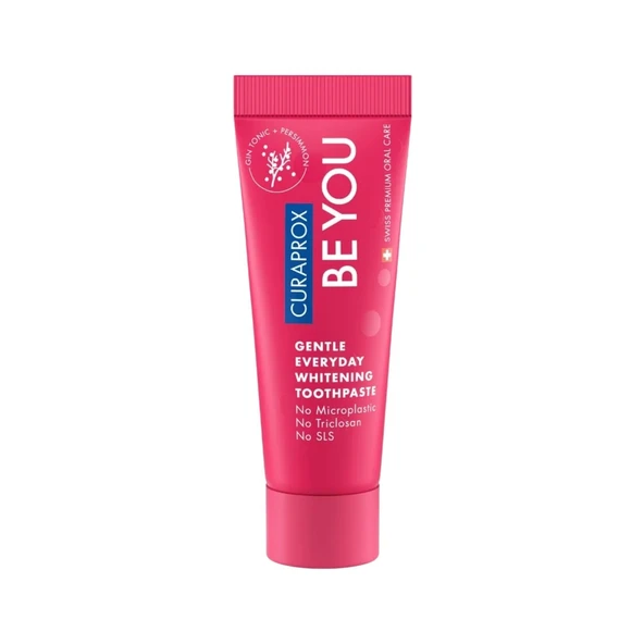 Curaprox Be You Tonik & Hurma Diş Macunu 10 ml - Koyu Pembe ürün görseli 1