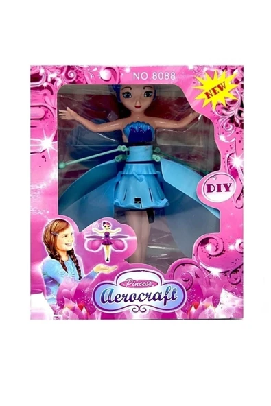 Smiley Toys Hareket Sensörlü Uçan Sihirli Peri Elsa Uçan Peri Oyuncağı Nanopro ürün görseli 1