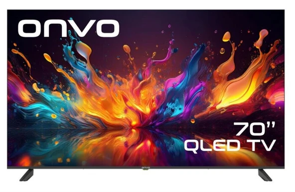 Onvo 70OVF9001UQ 4K Ultra HD 70" 178 Erkan Uydu Alıcılı Google Smart QLED TV ürün görseli 1