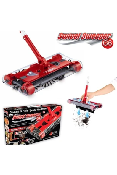 SOYDERE Swivel Sweeper G6 Kablosuz Şarjlı Katlanır Süpürge ürün görseli 1