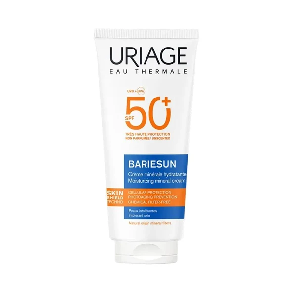 Uriage Bariesun Mineral hydrating cream SPF50 100 ml ürün görseli 1
