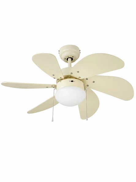 VANTI 30''30W BEYAZ AHSAP TAVAN VANTILATOR ürün görseli 1