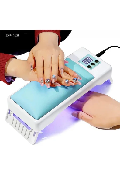 budukkanda Dempower Uv Led Işıklı Oje Kurutucu Ve El Yastığı ürün görseli 1