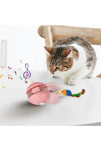TTT Şarjlı Hareketli Kedi Topu Oyuncak ürün görseli 1