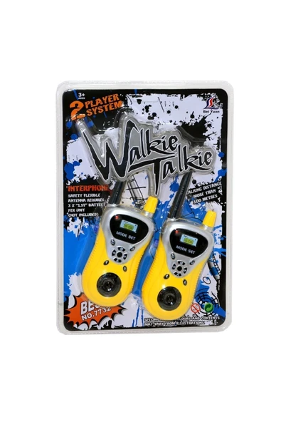 Asya Oyuncak Kartela Telsiz - Walkie Talkie ürün görseli 1