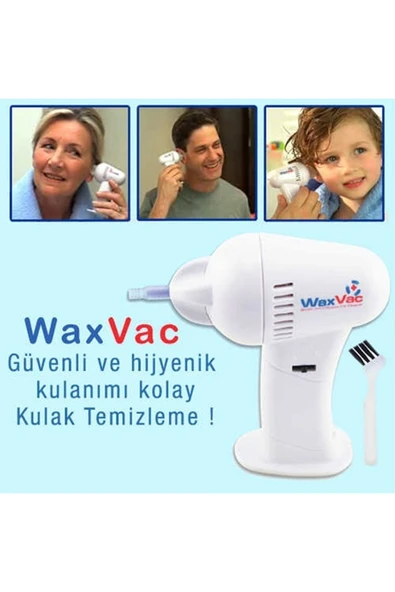 Ceturn Global Waxvac Vakumlu Kulak Temizleme Cihazı ürün görseli 1