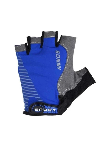 SPORT SONNY XBYC-HJ-1502 KISA PARMAK ELDİVEN XL MAVİ SİYAH ürün görseli 1