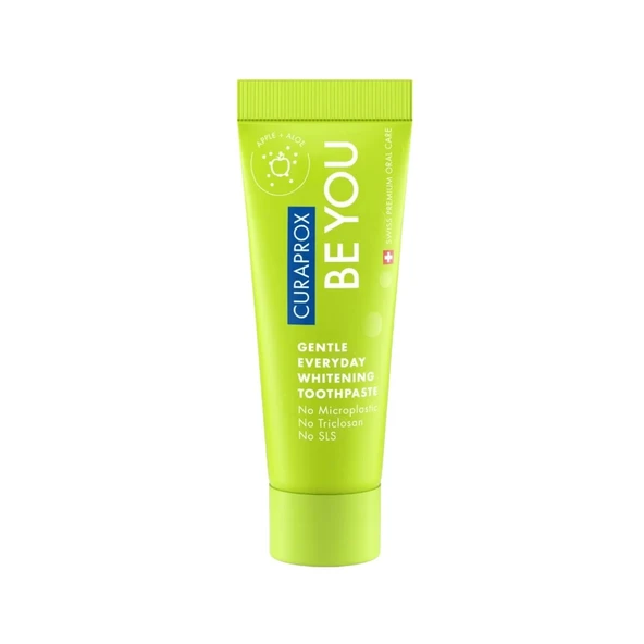 Curaprox Be You Elma & Aloe Vera Diş Macunu 10 ml - Yeşil ürün görseli 1