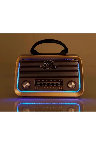 Everon Rt301 Nostalji Bluetooth Radyo ,usb, Sd , Mp3 Player... ürün görseli 1