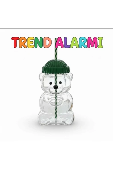 BLACK DİAMOND PLUSH TOY Bearista Cam Ayıcıklı Bardak ürün görseli 1