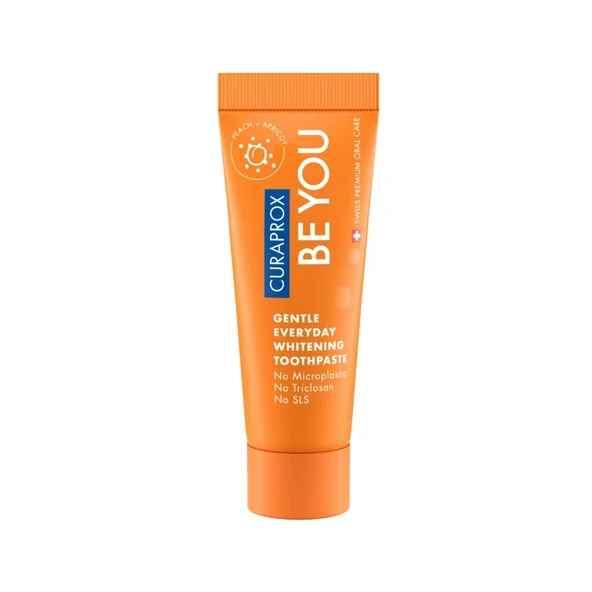 Curaprox Be You Şeftali & Kayısı Diş Macunu 10 ml - Turuncu ürün görseli 1