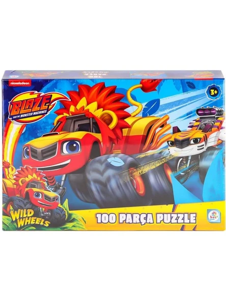Laço Kids Blaze 100 Parça Kutu Puzzle BL0048 ürün görseli 1