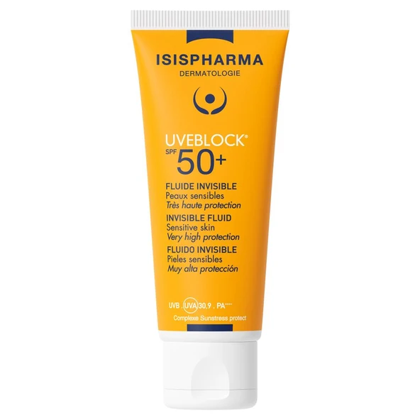 Isıs Pharma Uveblock SPF 50+ Insivible Fluid 40 ml ürün görseli 1