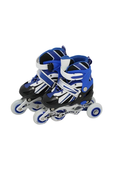 Bircan Mavi KOPYA - Ayarlanabilir Paten 3 Renk 2+1 Foksiyonlu Freeride / Street Patenler Çocuk Pateni Pate ürün görseli 1