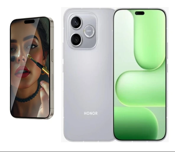 Honor 600 Lite 5G ile Uyumlu Ayna (Mirror) 9H Kırılmaz Nano Ekran Koruyucu | Ekran Kapalıyken Ayna ürün görseli 1