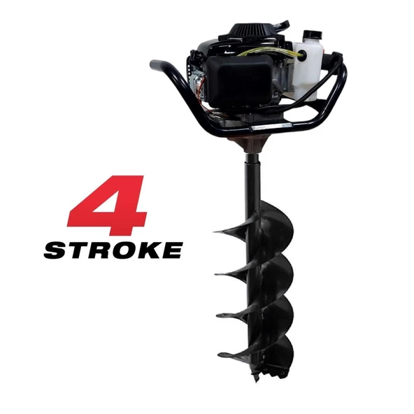 Tomking EA144P Çift Helezonlu 4 Zamanlı Toprak Burgu Makinası 250 mm 4 Hp ürün görseli 1