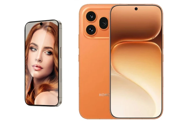 Honor 600 Pro 5G ile Uyumlu Ayna (Mirror) 9H Kırılmaz Nano Ekran Koruyucu | Ekran Kapalıyken Ayna ürün görseli 1