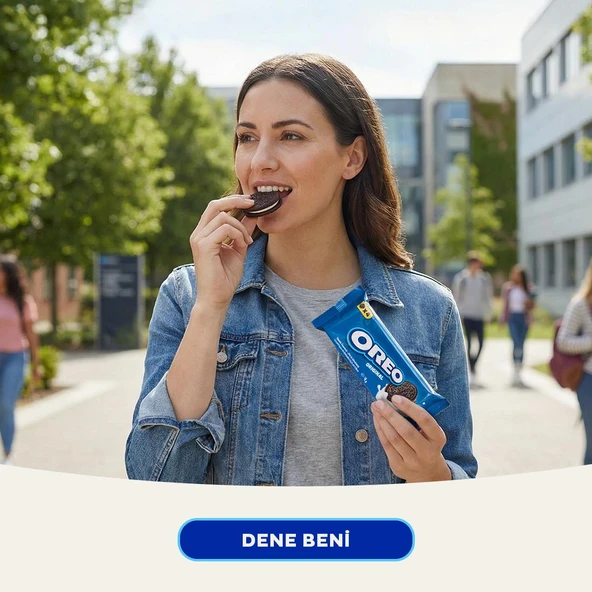 Oreo Vanilya Bisküvi 38 gr - 12 Adet - Resim 9