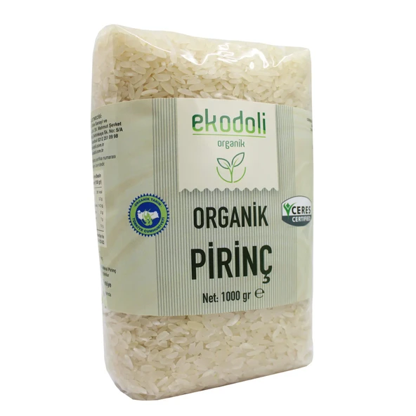 EKODOLİ ORGANİK BALDO PİRİNÇ 1000GR ürün görseli 1
