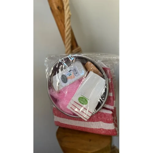 Damat Gelin Hamam Seti 6'Lı Set - Resim 2
