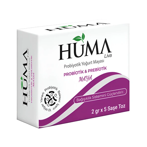 Huma Probiyotik Yoğurt Mayası 5 saşe ürün görseli 1