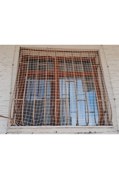 KADİRTARIM 2,50 x 1 Metre Çocuk Güvenlik Filesi Kalınlık 3 mm Balkon Güvenlik Filesi Kedi Güvenlik Filesi File ürün görseli 1