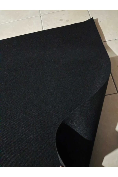 KADİRTARIM RENGİ SİYAH HALIFLEKS 2 X 5,50 METRE UCUZ RİP HALIFLEKX FUAR HALISI RİP HALI ürün görseli 1