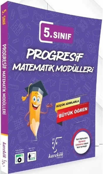 5. Sınıf Progresif Matematik Modülleri Karekök Yayınları ürün görseli 1