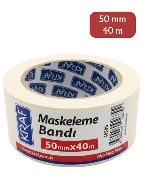 Kraf Maskeleme Bandı 50mm x 40m 4050G ürün görseli 1