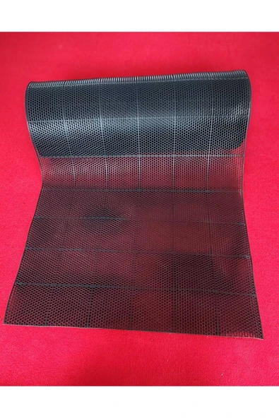 KADİRTARIM PVC KARE PASPAS 90 X 500 CM SİYAH BANYO KAYMAZ YER ZEMİN MATI ürün görseli 1