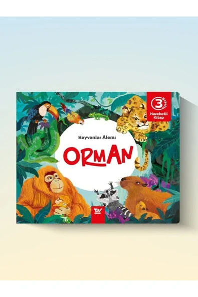 Türkiye Diyanet Vakfı Yayınları Hareketli Kitap 3d Hayvanlar Alemi Orman - Türkiye Diyanet Vakfı Yayınları ürün görseli 1