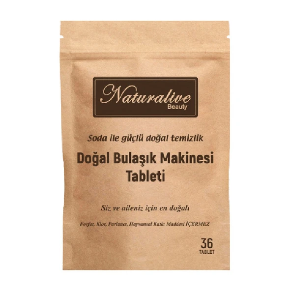 Naturalive Doğal Bulaşık Makinesi Tableti 720gr ürün görseli 1