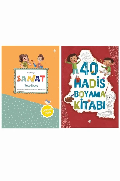 Türkiye Diyanet Vakfı Yayınları 40 Hadis Boyama Kitabı Ve Çocuklar Için Sanat Etkinlikleri ürün görseli 1
