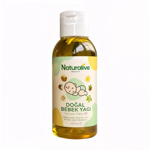 Naturalive Doğal Bebek Yağı 100ml ürün görseli 1