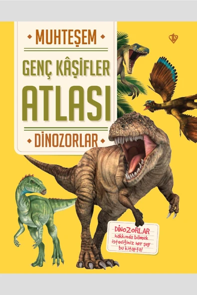 Türkiye Diyanet Vakfı Yayınları Muhteşem Genç Kaşifler Atlası Dinozorlar ürün görseli 1