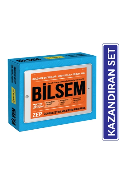yükselen zeka Bilsem Hazırlık Seti - Zenginleştirilmiş Eğitim Programı ürün görseli 1