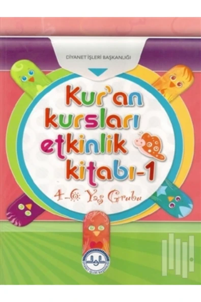 Diyanet İşleri Başkanlığı Kuran Kursları Etkinlik Kitabı 4-6 Yaş Grubu;1- Takım ürün görseli 1