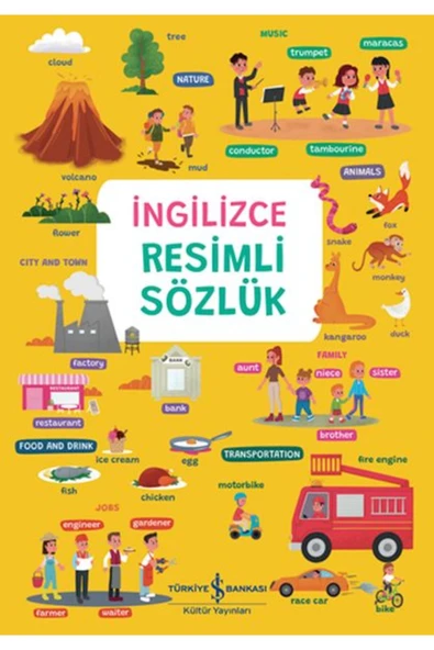 TÜRKİYE İŞ BANKASI KÜLTÜR YAYINLARI İngilizce Resimli Sözlük ürün görseli 1