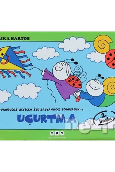 Yapı Kredi Yayınları Uğurböceği Sevecen ile Salyangoz Tomurcuk 4 Uçurtma ürün görseli 1