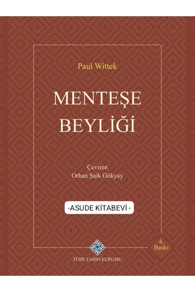 Türk Tarih Kurumu Yayınları Menteşe Beyliği ürün görseli 1