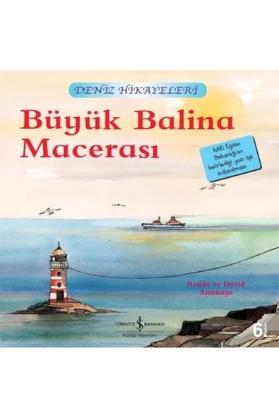 TÜRKİYE İŞ BANKASI KÜLTÜR YAYINLARI Büyük Balina Macerası-Deniz Hikayeleri-İlk Okuma Kitaplarım ürün görseli 1