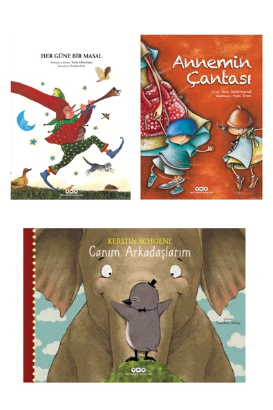 Yapı Kredi Yayınları Her Güne Bir Masal + Annemin Çantası + Canım Arkadaşlarım ürün görseli 1