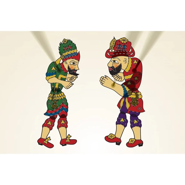 5242 Hacivat ve Karagöz - - Resim 3