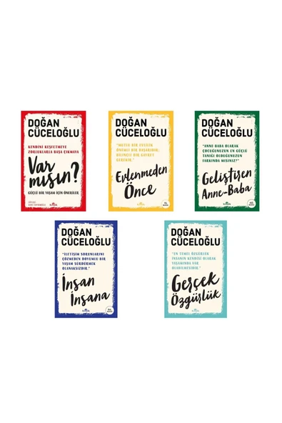 Kronik Kitap Doğan Cüceloğlu 5 Kitap Set -var Mısın Güçlü Bir Yaşam Için Öneriler -evlenmeden Önce - Insan Insana ürün görseli 1