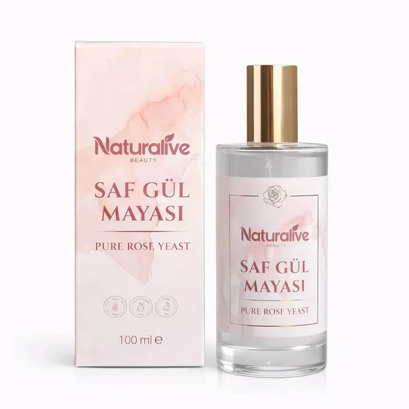 Naturalive Saf Gül Mayası 100ml ürün görseli 1