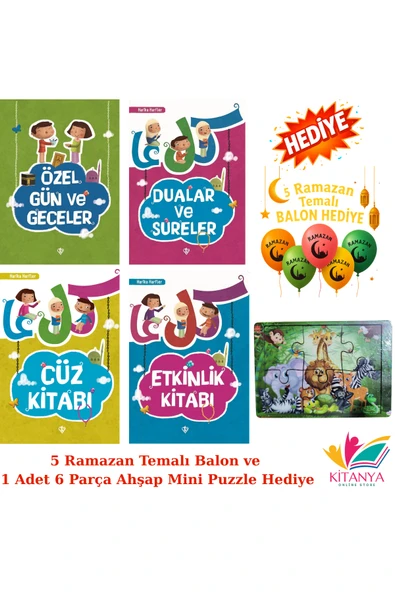 Türkiye Diyanet Vakfı Yayınları Dualar ve Sureler – Özel Günler, Etkinlik ve Cüz Kitabı 4’lü Set | TDV Yayınları ürün görseli 1