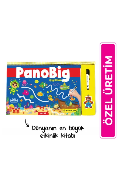 yükselen zeka PanoBig - Dünyanın En Büyük Etkinlik Kitabı ürün görseli 1