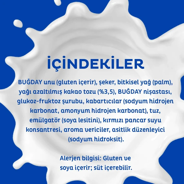 Oreo Bisküvi Çilekli 228gr - 4 Paket - Resim 8