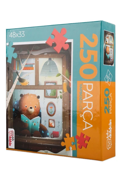 Türkiye Diyanet Vakfı Yayınları Puzzle 250 Parça Sevimli Ayı ürün görseli 1